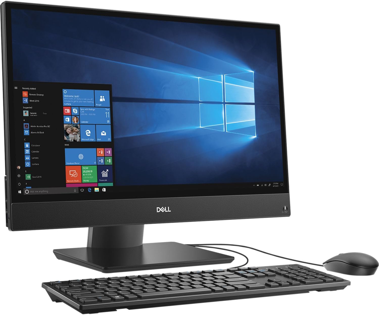 Dell OptiPlex 5260 1920 x 1080 All-in-One Desktop Computer with Intel Core i5-8500 3 GHz Hexa-Core, 8GB RAM, 256GB SSD, 21.5" (503W7)