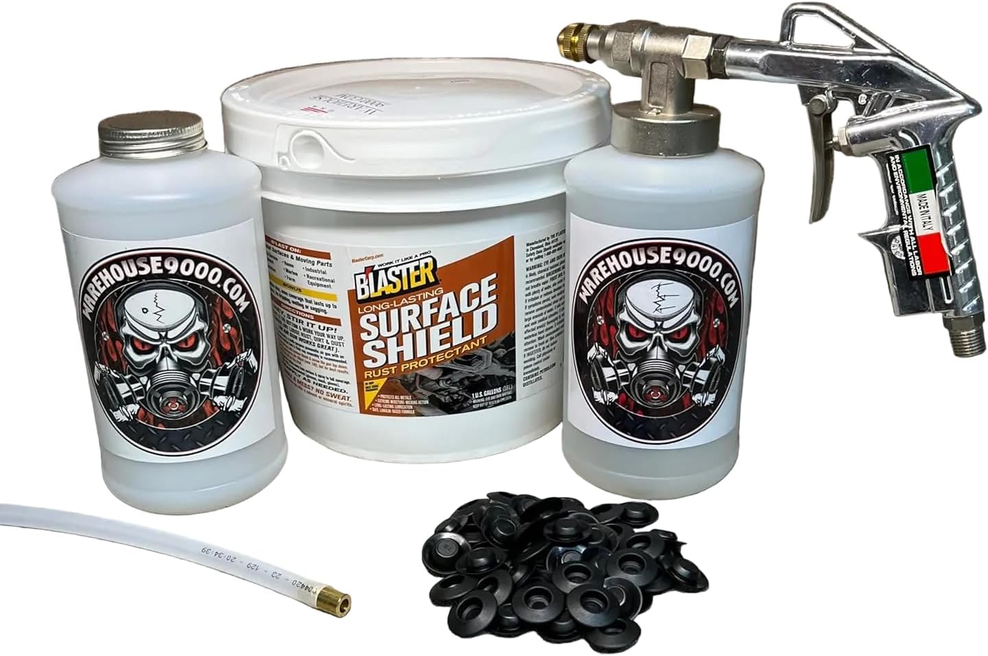 PB Blaster Amber Pro Undercoating Gun - Straight Wand Kit (2 W Quart Bottles)