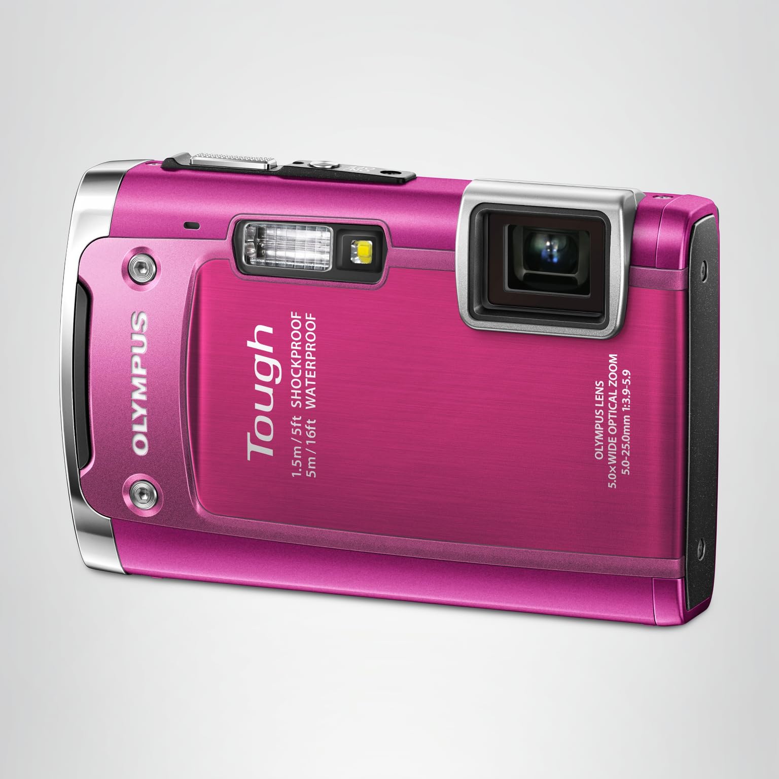 Amazon | OLYMPUS 防水デジタルカメラ TOUGH TG-615 ピンク 5m防水 1.5