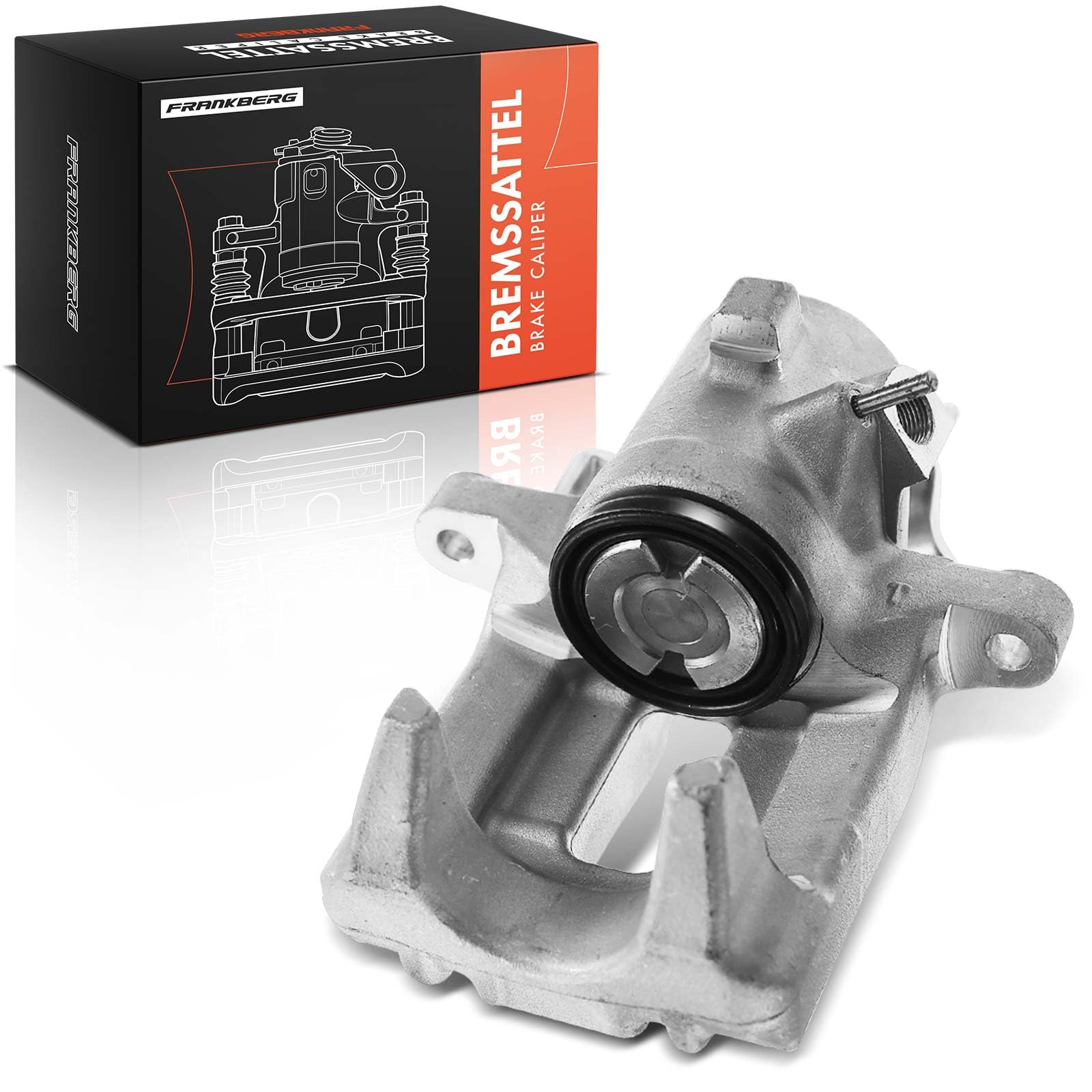 Frankberg Brake Caliper Disc Brake Rear Left Aluminium Compatible with A4 8E2 B6 8EC B7 A4 Avant 8E5 B6 8ED B7 A4 Cabriolet 8H7 B6 8HE B7 Exeo 3R2 Replace# 8E0615423G