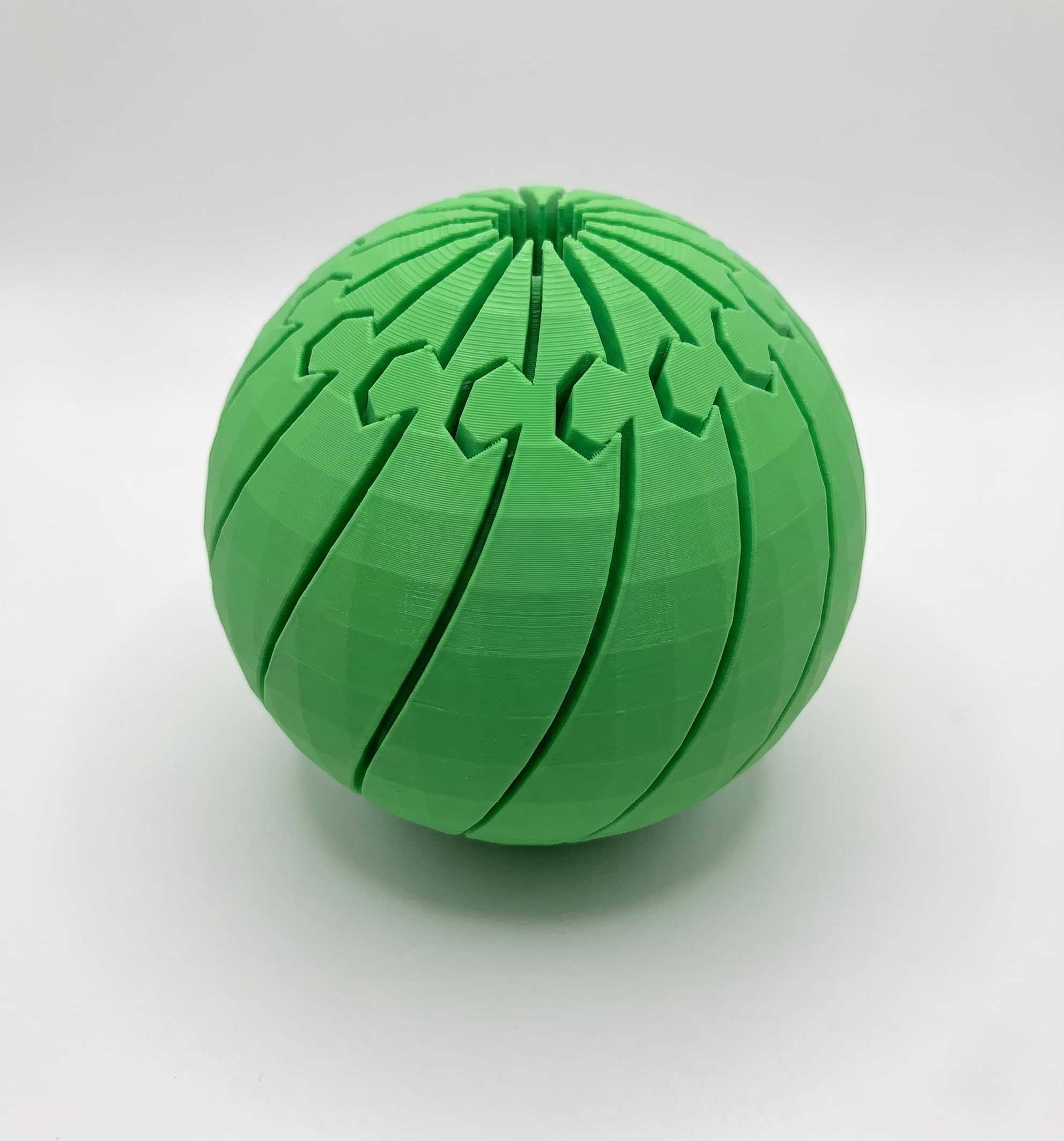 Twisty Fidget Ball for Stress Relief, Sensory Toy, Orange