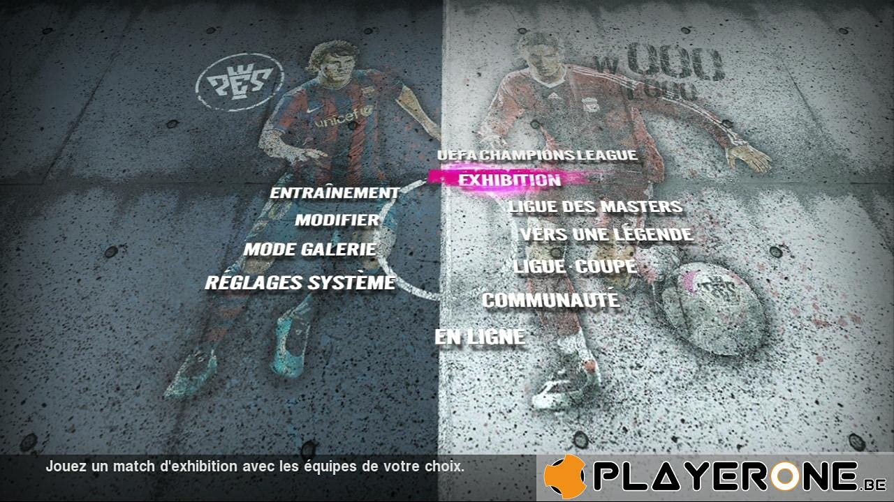 Jeu PES 2010 Pack Complet PS3 – PAL, Français, Boîte Et Notice