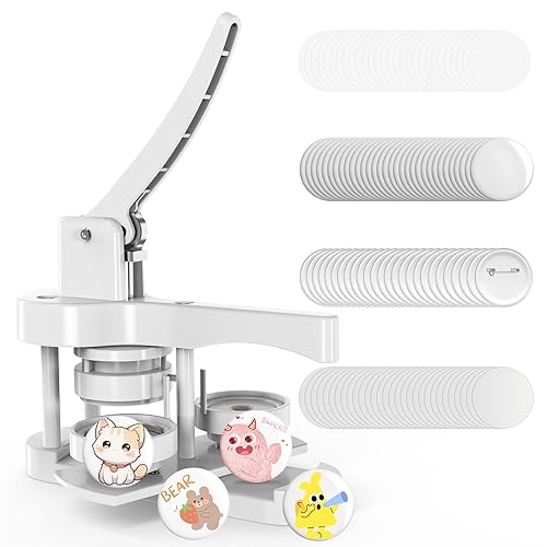 Button Maker Machine, Pin Maker Machine, Button Press Machine, DIY