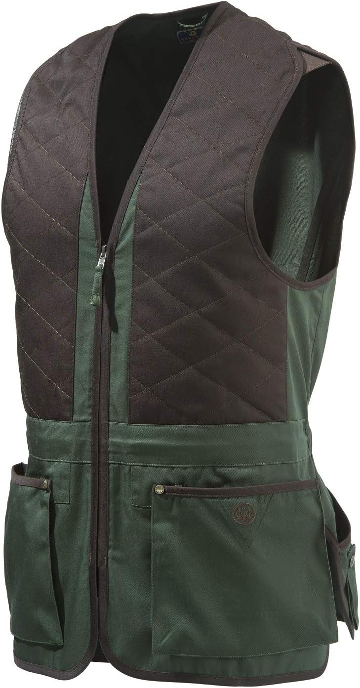 BERETTA Unisex Beretta Schießweste Universal Für Herren Und Damen, Grün/Braun, Trap Und weste Shooting vest