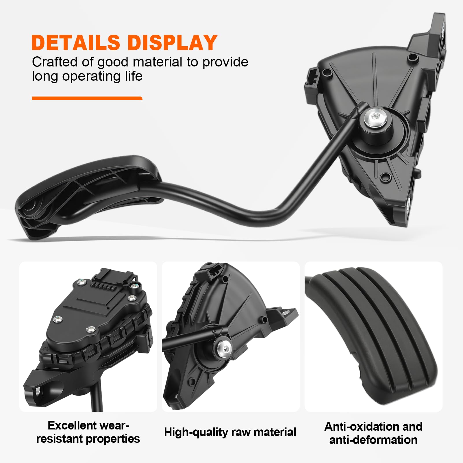 Pédale d'accélérateur électronique Pour Renault Trafic II, N-iss-an Primastar, Opel Vivaro A (X83) 1.9/2.0/2.5 CDTi/dCi 7700313060 Pédale d'accélérateur 1800200QAA 7700313060 Voiture Pédale
