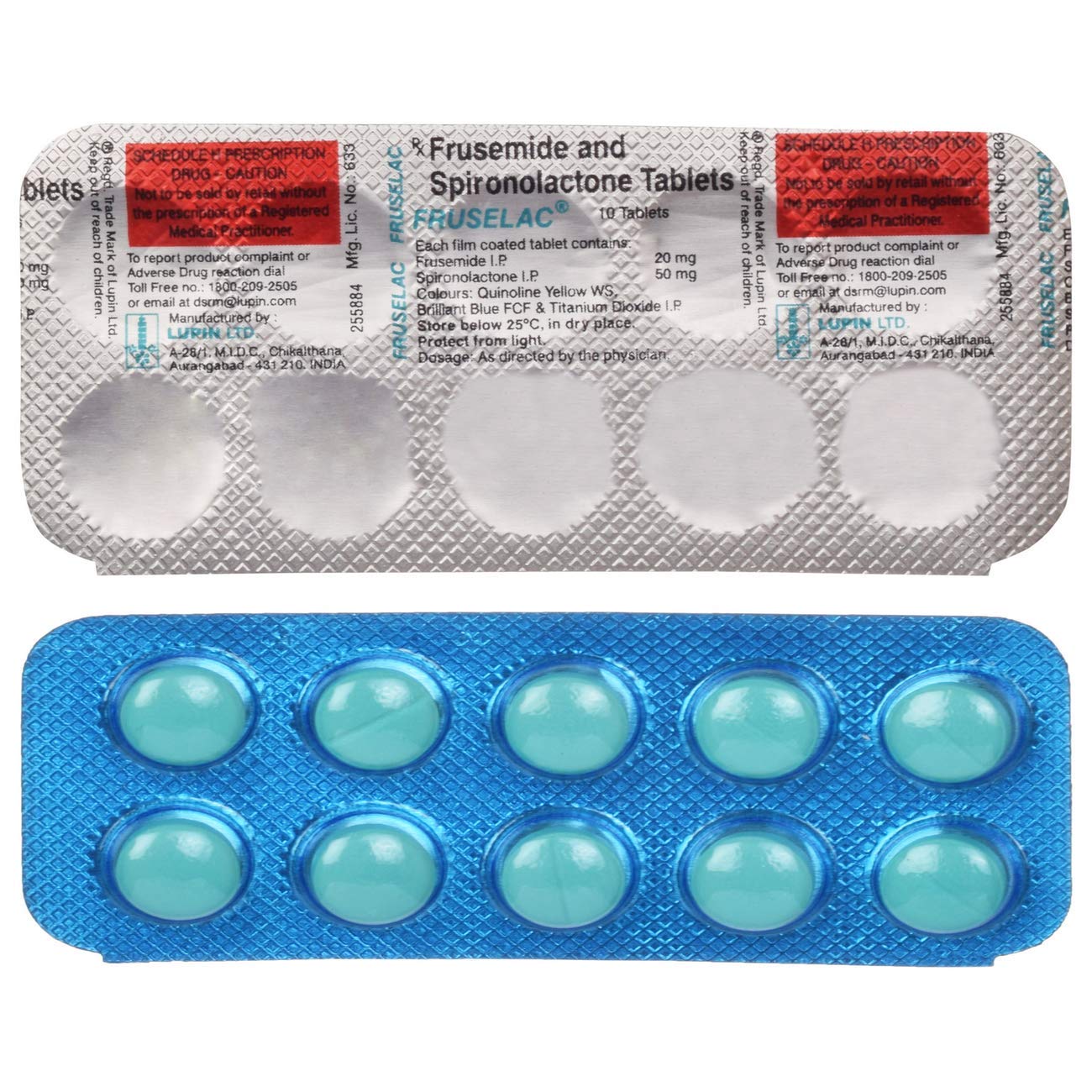 Fruselac - Strip of 10 Tablets