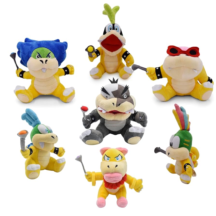 Amazon.co.jp: RGVV Koopa 7ピース ソフトクッパ息子 ぬいぐるみ