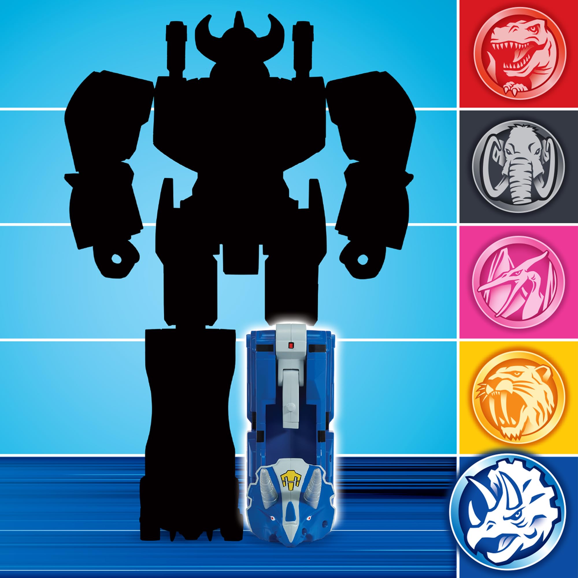 Mighty Morphin Power Rangers: Ponowny zapłon – kombinowany dinozaur Triceratops od Playmates Toys