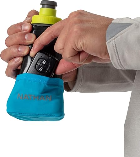 Miniatura 5 de Nathan Running Handheld Water Bottle Adjustable No-Grip Quick Squeeze Lite Hand Strap. Reflective Hydration