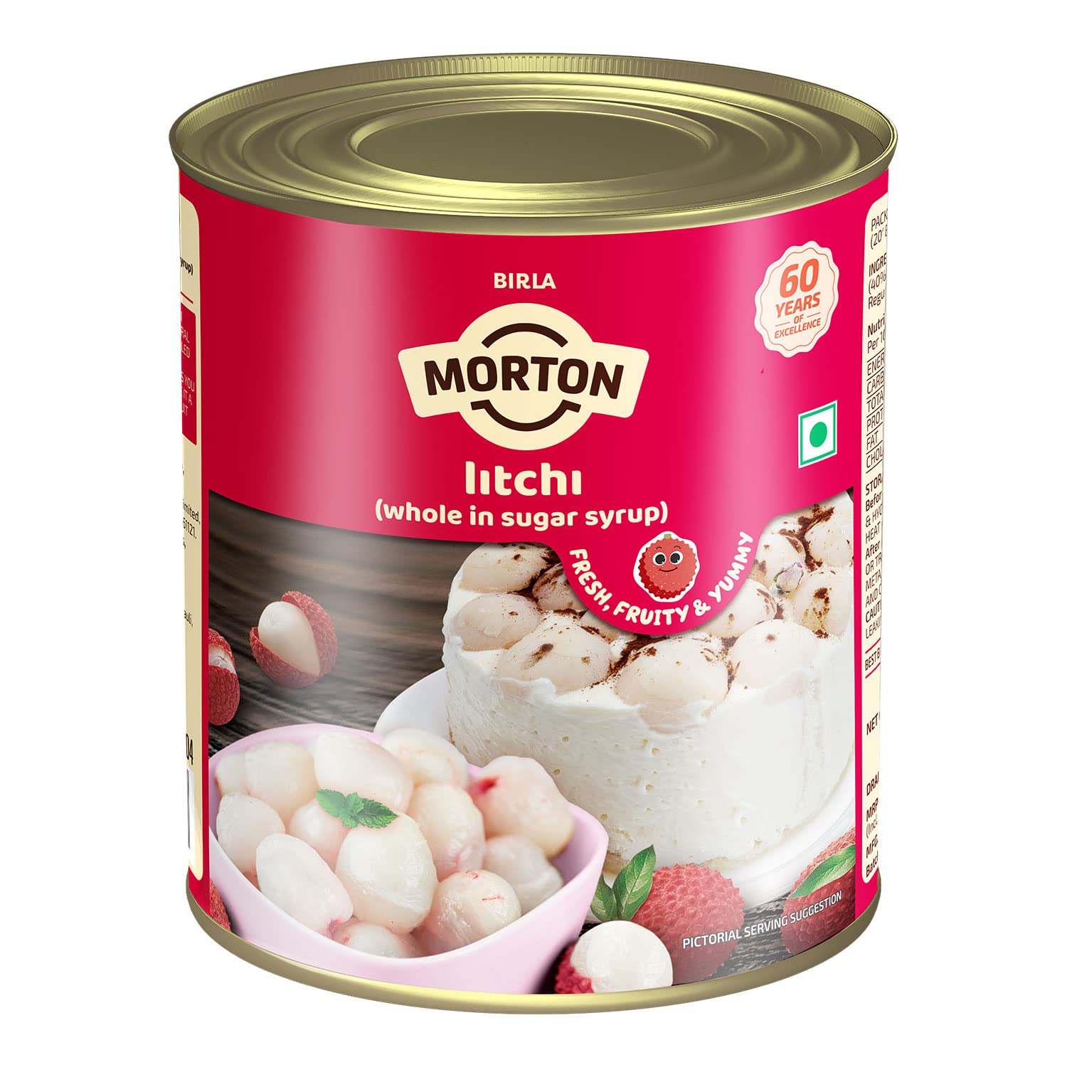 Morton Litchi Whole In Sugar Syrup|No Artifical Colours & Preservatives|Made With Fresh & Ripe Litchies|Nutrious, High In Antioxidants|Good In Taste, Healthy & Yummy Litchi Whole - 800Gm(Pack Of 1) (B0BTD68HYD) Amazon Price History, Amazon Price Tracker