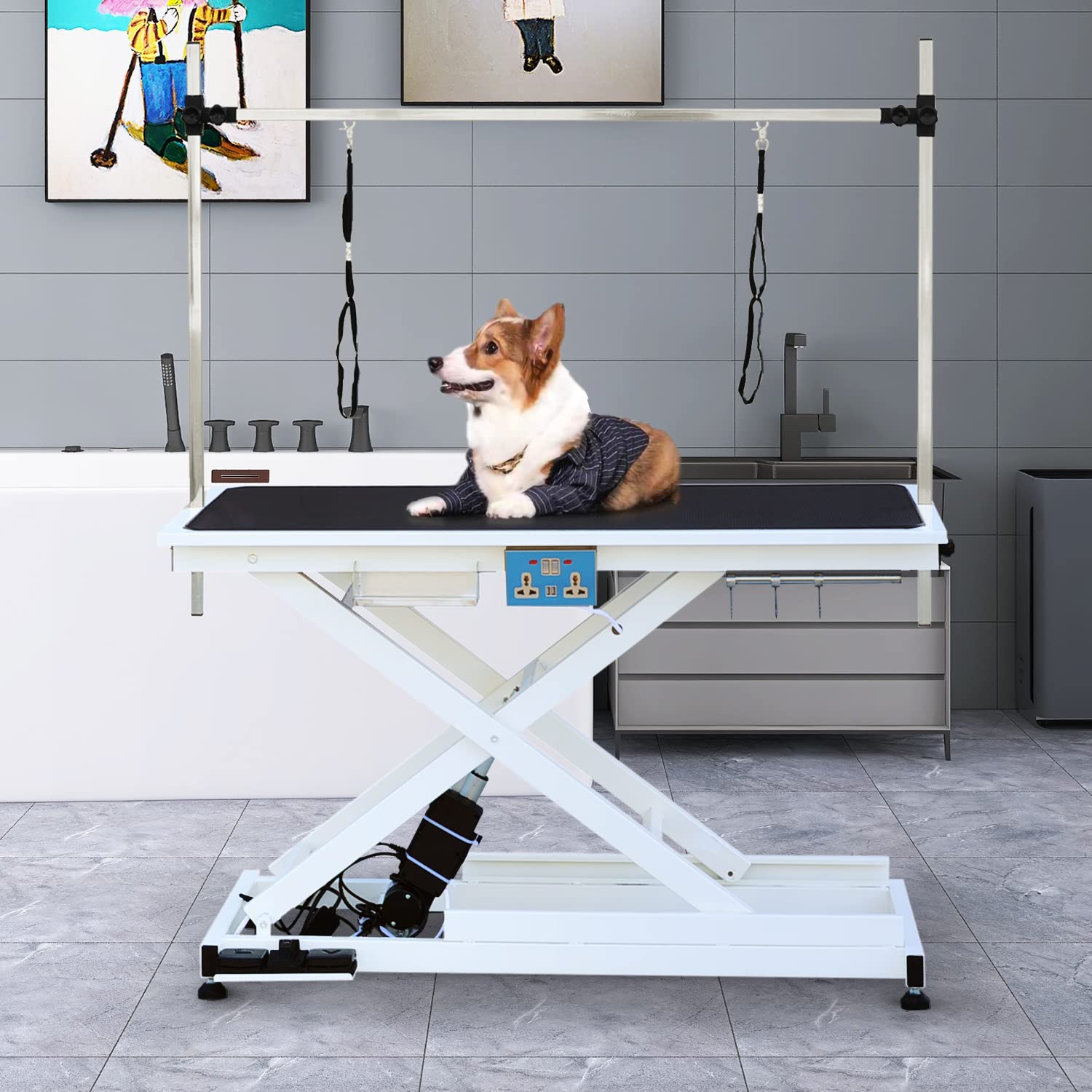 Buy SoarFlash Pet Dog Grooming Table Foldable,Heavy Duty Foldable Pet