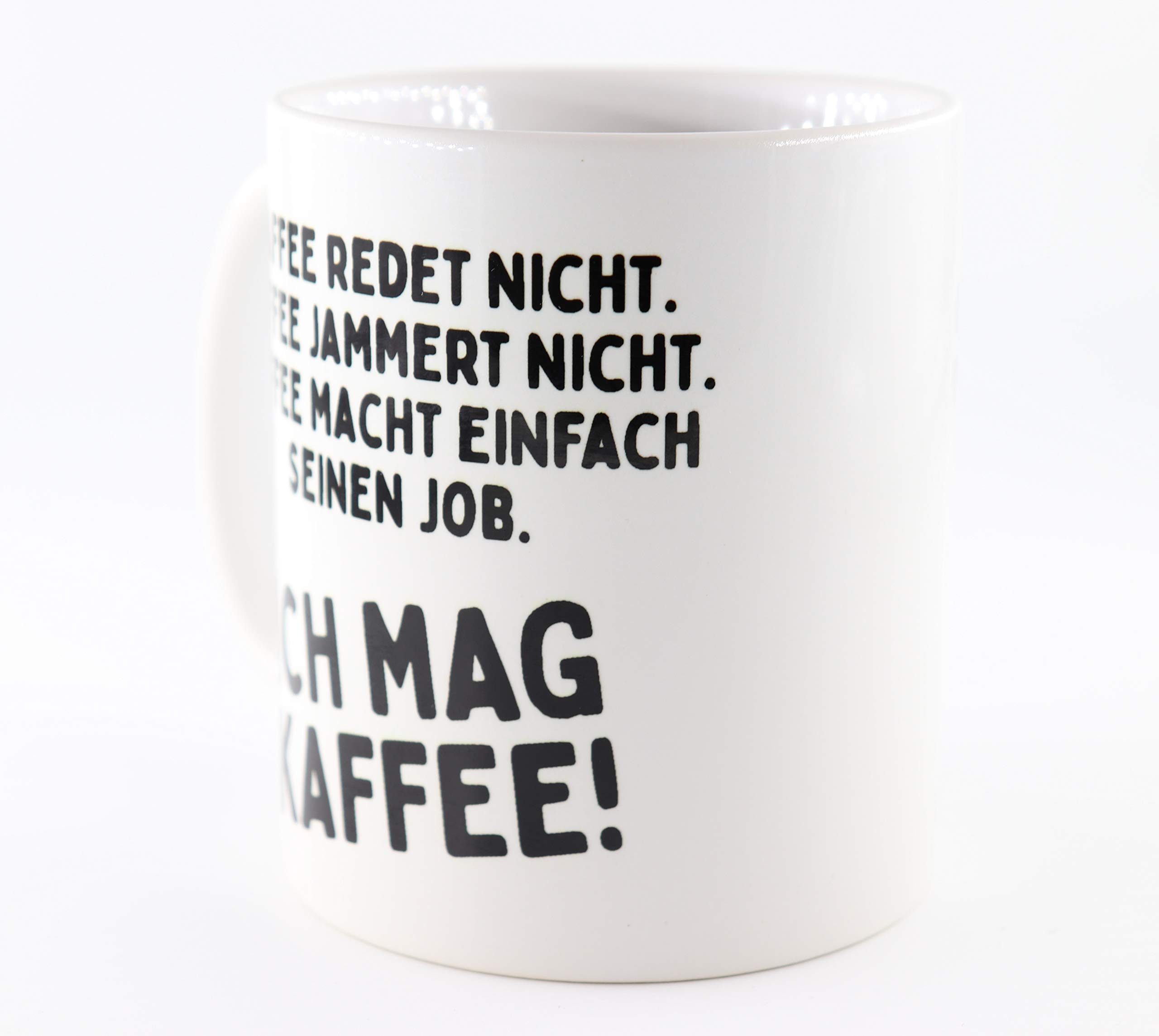 Tazza Con Scritta In Lingua Tedesca Ich Bin Ein Morgenmensch