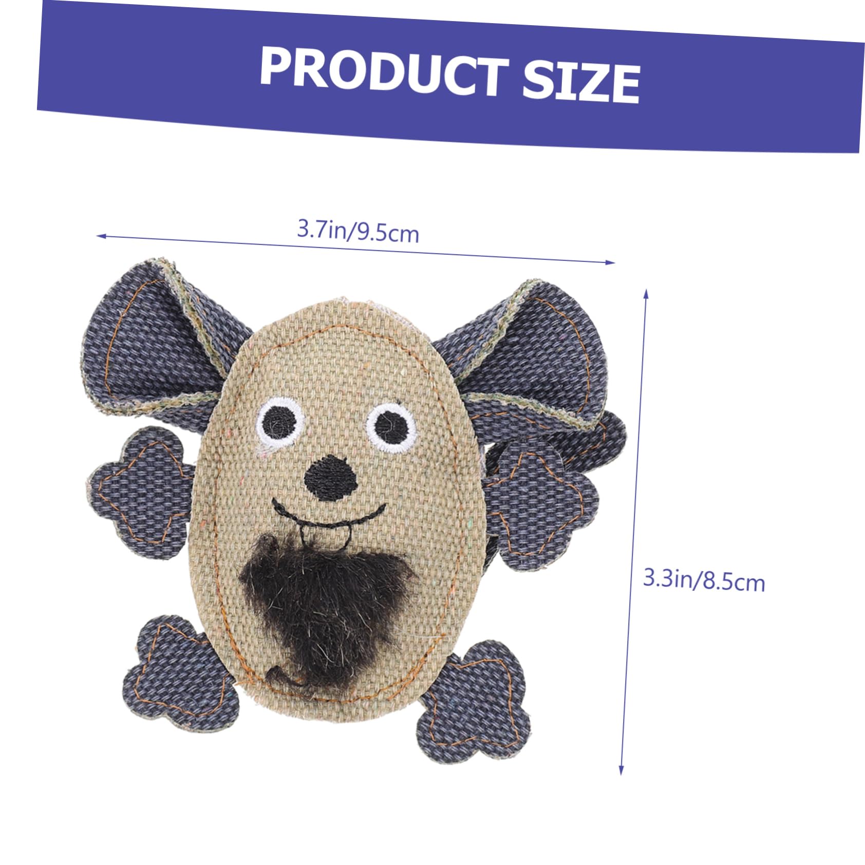 ABOOFAN Lot De 5 Jouets pour Chats Souris Interactives À Mâcher Et À Faire De Dentition 2 Pièces X 5