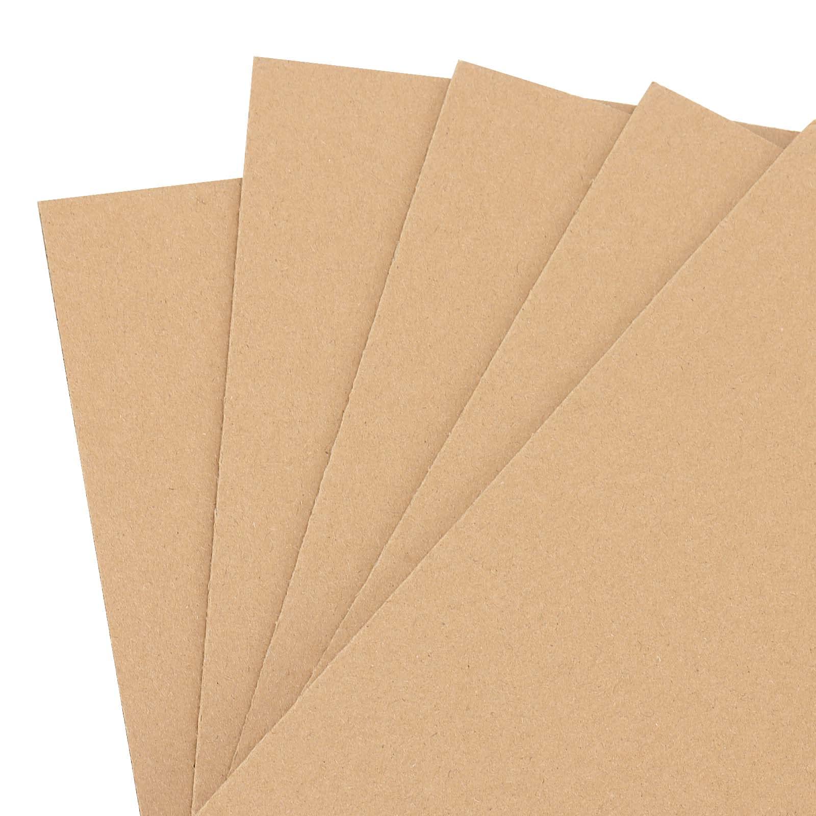 Lot de 100 feuilles de carton ondulé A4 305 x 230 mm x 2 mm d'épaisseur Idéal pour expédition, emballage et projet de bricolage