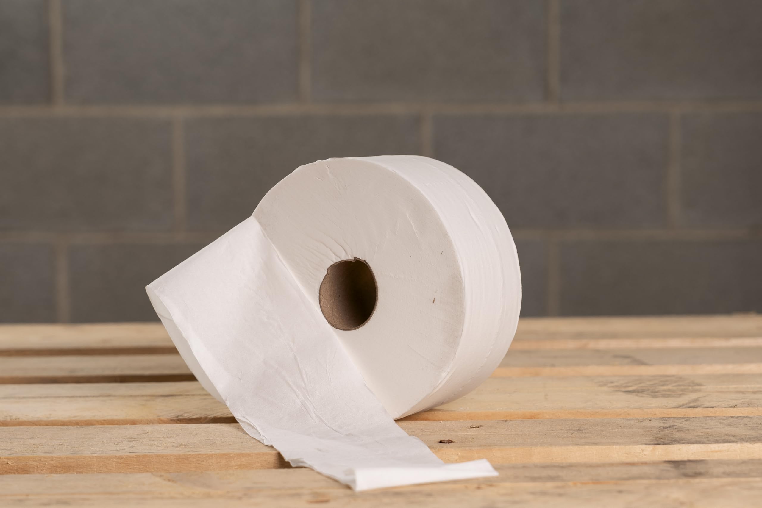 Papel Higiénico Industrial, 2 Capas, 160m x 90cm, 18 Rollos, Precorte 40cm | Papel WC Industrial