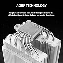 Thermalright Peerless Assassin 120 Digital ARGB White CPU Cooler, Dual Towers and Dual Fans Cooling, CPU Air Cooler, Digital Display Top Cover, 1850RPM+10%, for AM4/AM5,Intel LGA1851/1700, 5V ARGB Led gallery image