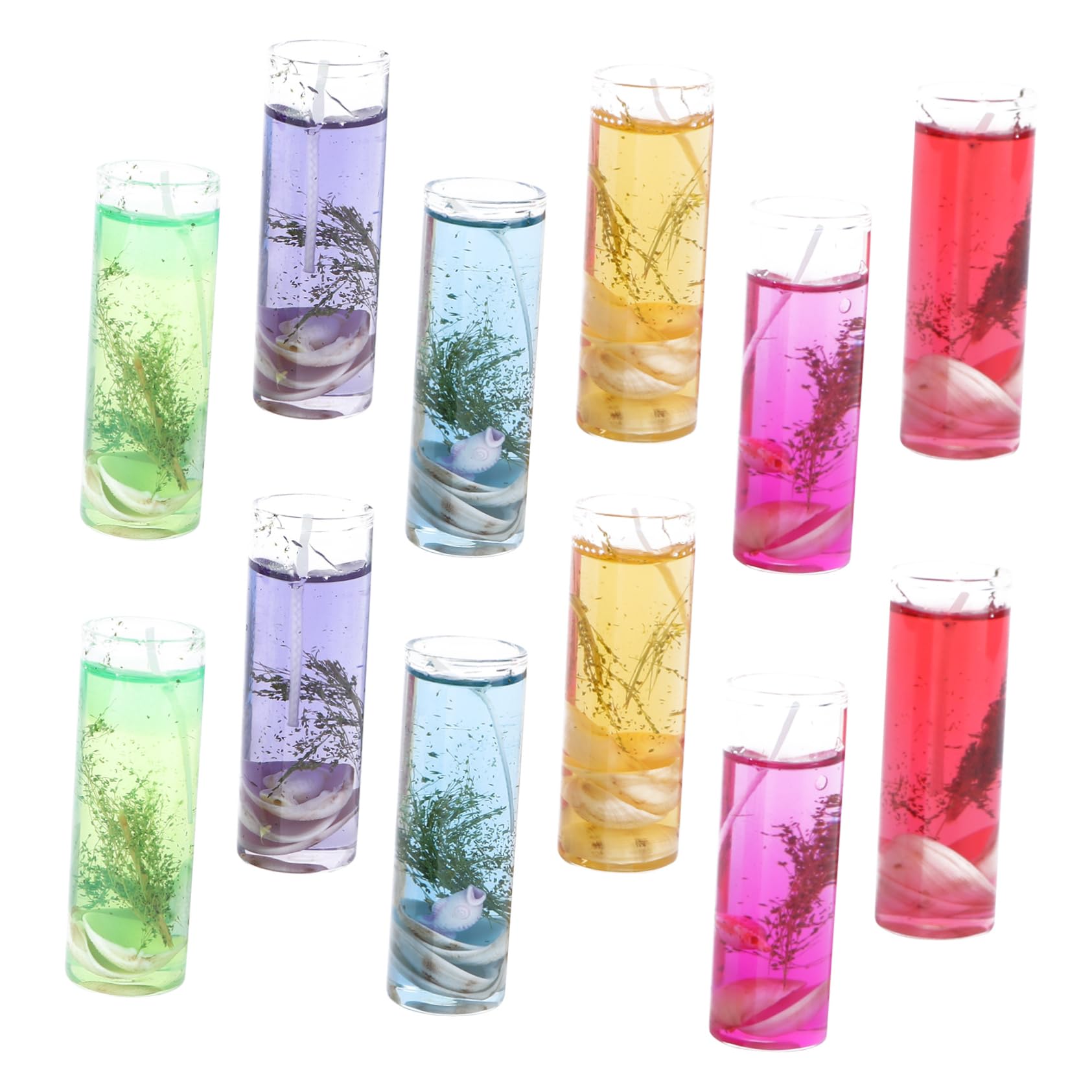 Cabilock 12 Candele Profumate in Gelatina Di Piccole Dimensioni Decorazioni Per La Casa Candele Per Matrimoni Feste Romantiche Decorazioni Profumate Per La Tavola