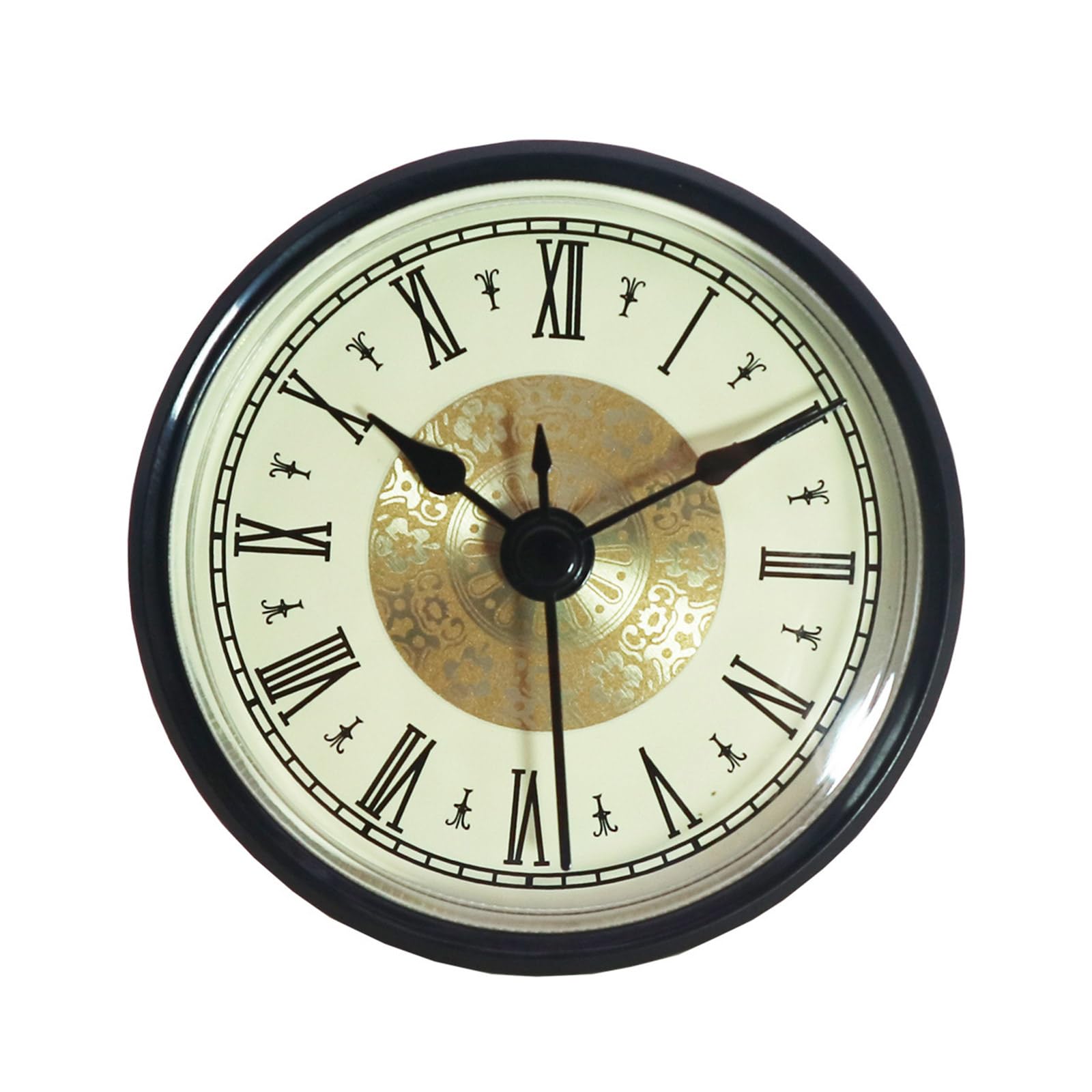 FLYXF 70mm Clock Craft Quartzs Movement Round Clocks Head Roman/Arabic Numeral Accurate Timekeeping Smooth Low Noise