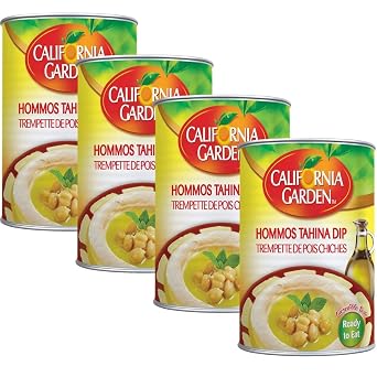 California Garden Hummus Tahini Dip 4 | Canned hummus