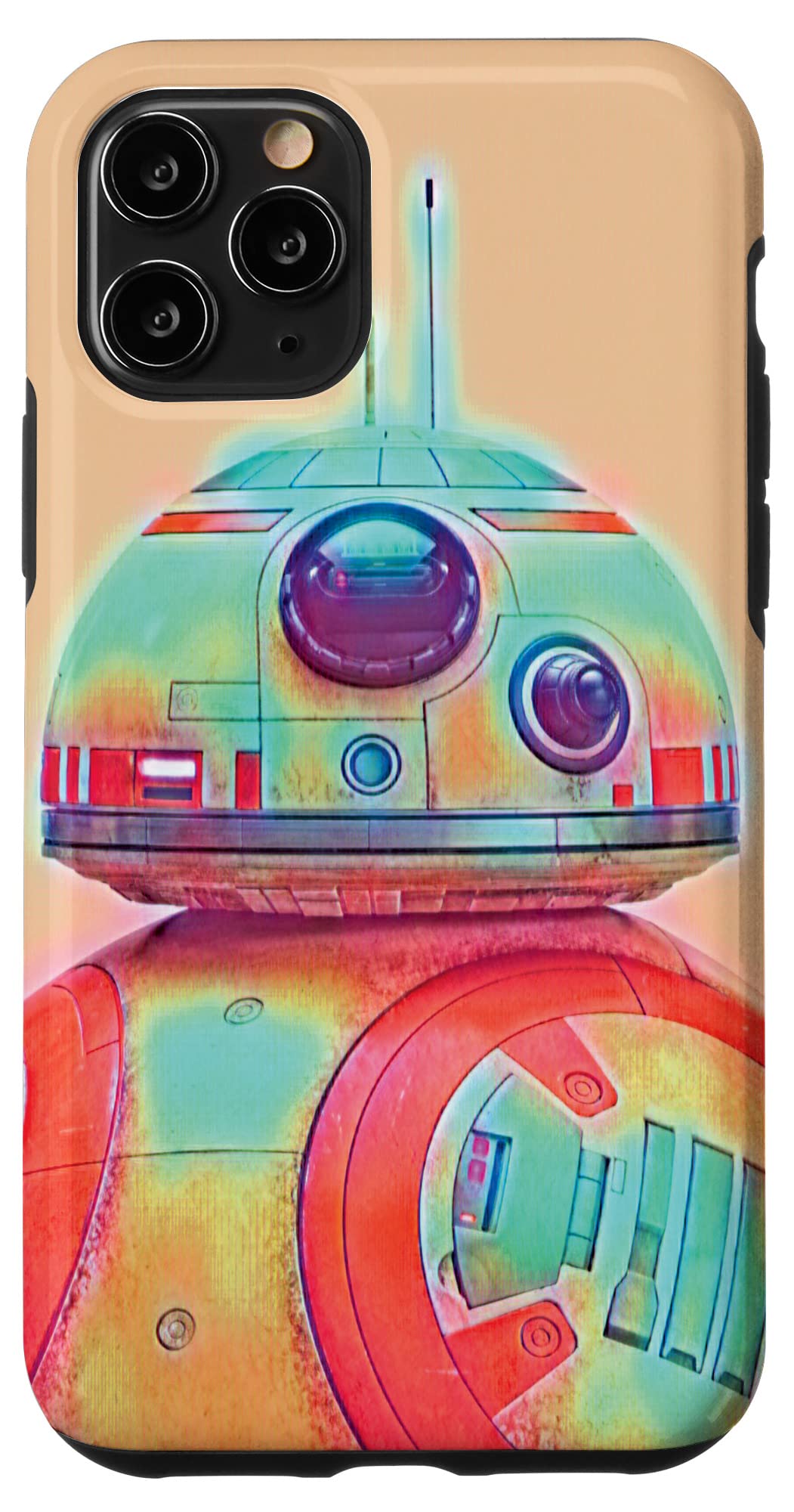 Coque iPhone 11 Pro Star Wars BB-8 protection rigide Astromech Droid Peach Sherbet