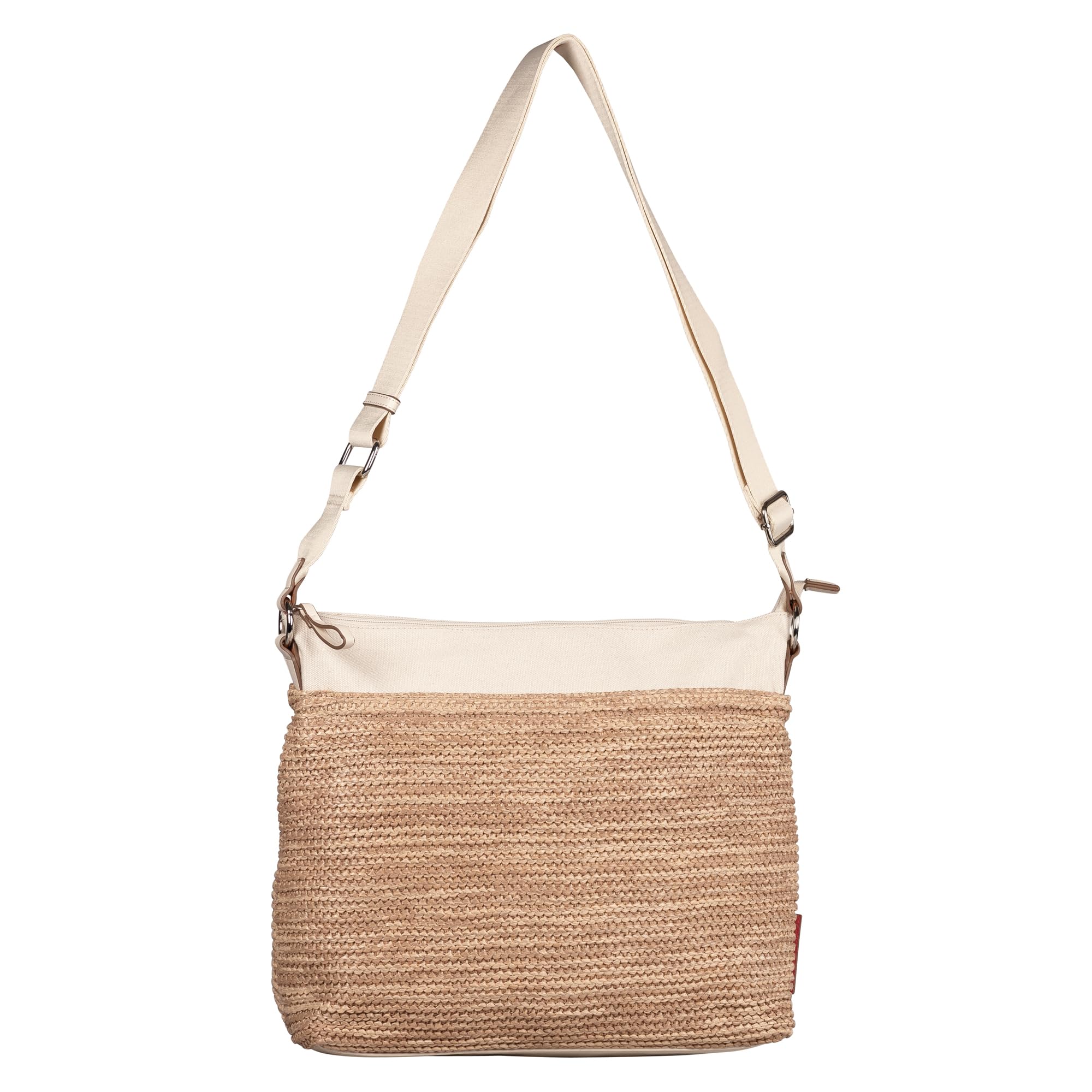 Tom Tailor Borsa A Tracolla Hobo Da Donna Vicky, Misura Media, Beige-image