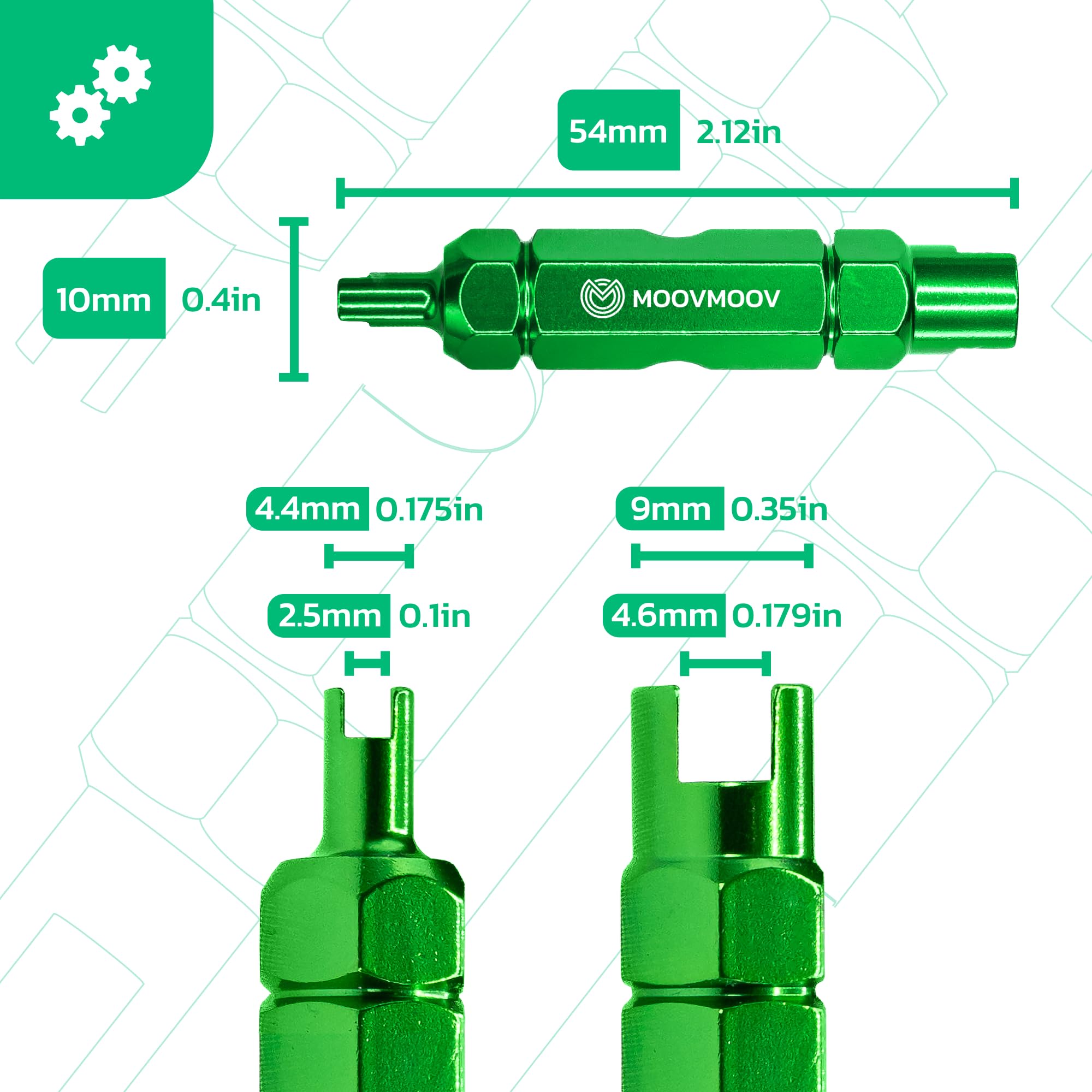 Kit Di Riparazione Per Nucleo Valvola Auto E Bici – Estrattore In Acciaio Inox Per Valvole Presta E Schrader - 4