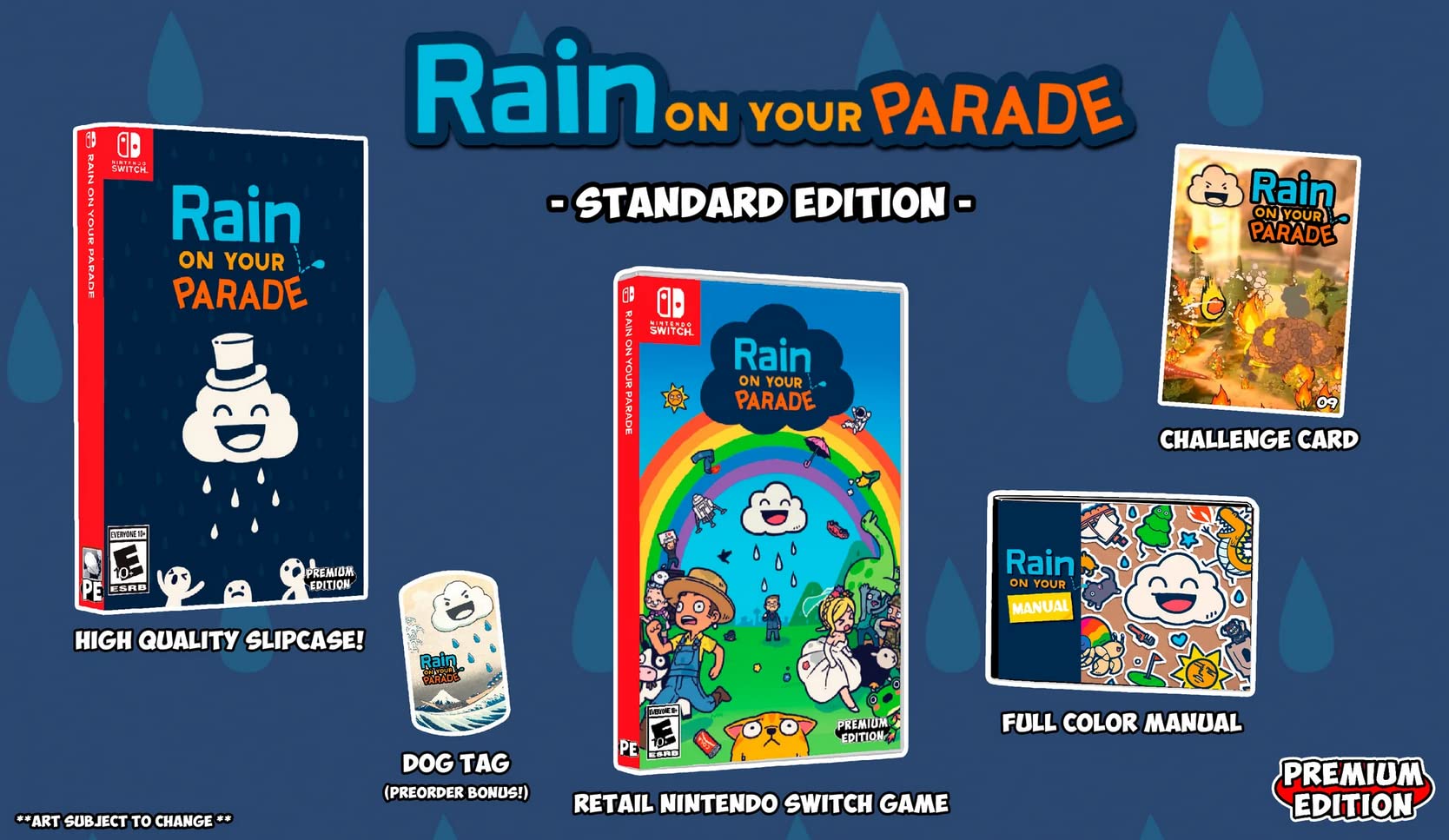 Rain on Your Parade Switch 新品未開封 レインパレード Amazon.com: Premium Edition Rain On Your Parade - For Nintendo