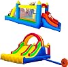 HuaKastro Bounce House Bundle: Climb Slide Bouncer and Obstacle Bounce House