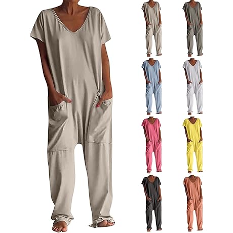 Wide-Leg Women's Jumpsuit: Casual, Comfy, and Chic for Summer