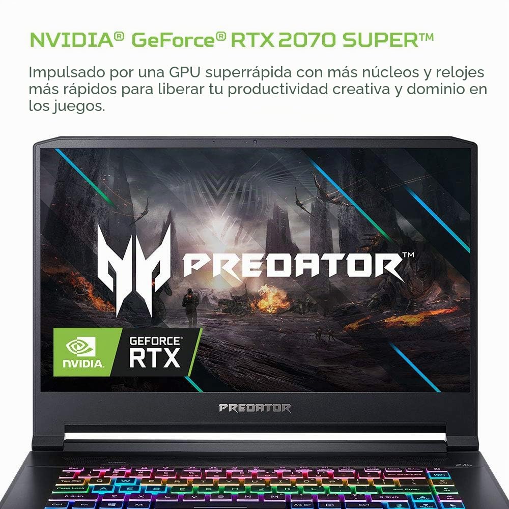 Acer Predator Triton 500 PT515-52-73L3 Gaming Laptop, Intel