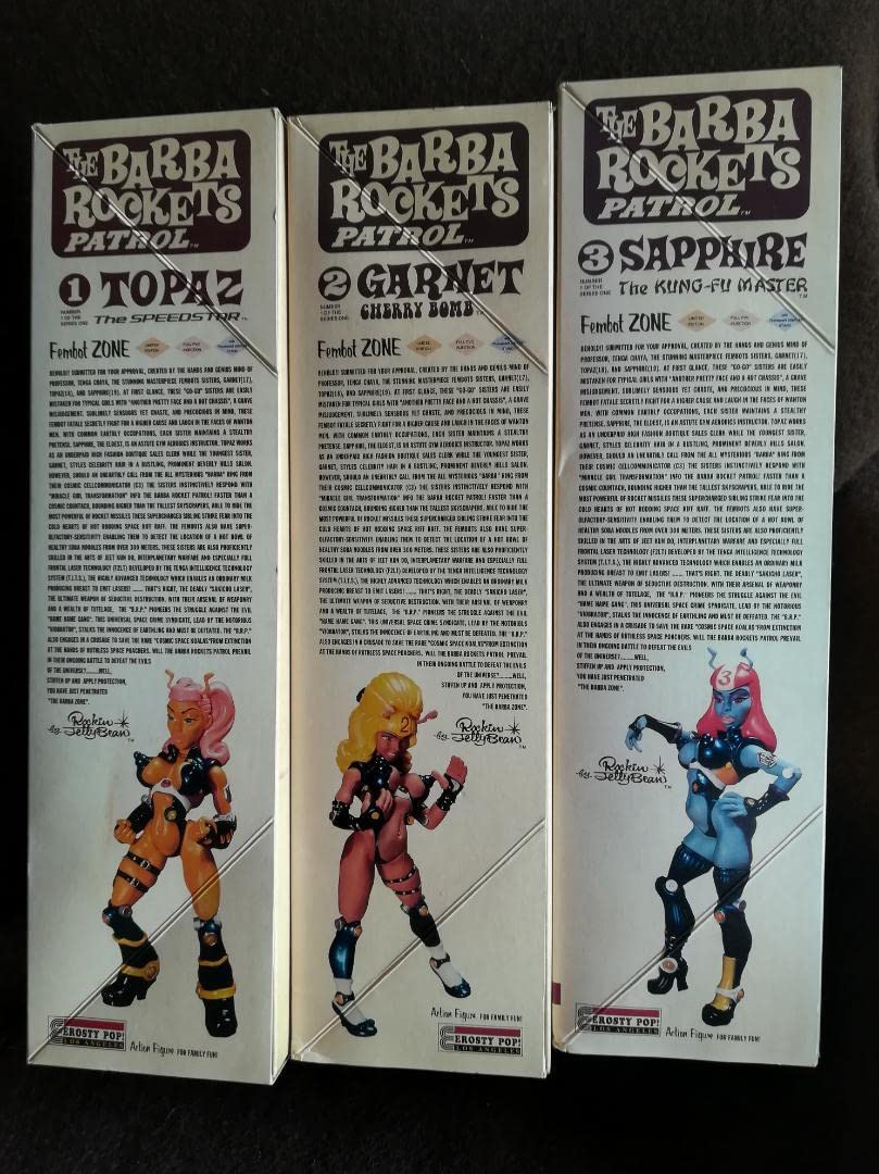 MEDICOM TOY THE BARBA ROCKETS PATROL 限定版 Amazon.co.jp: MEDICOM TOY THE BARBA ROCKETS PATROL限定版
