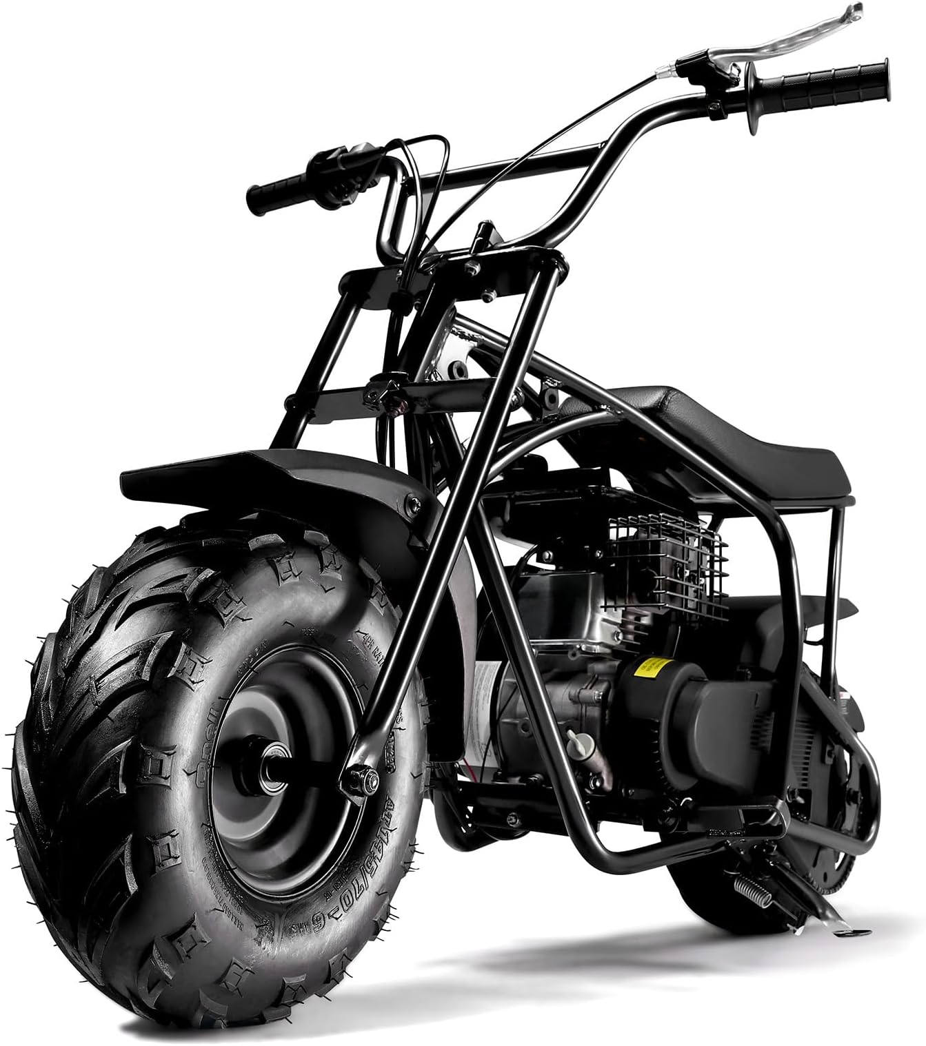 Oryxearth Mini Dirt Bike for Kids, 105CC 4-Stroke Kid Gas Powered Off-Road Pocket Pit Trail Motorcycle W/EPA Approved, Up to 28 Mph Weight Support 185 LBS, for Adults and Teens