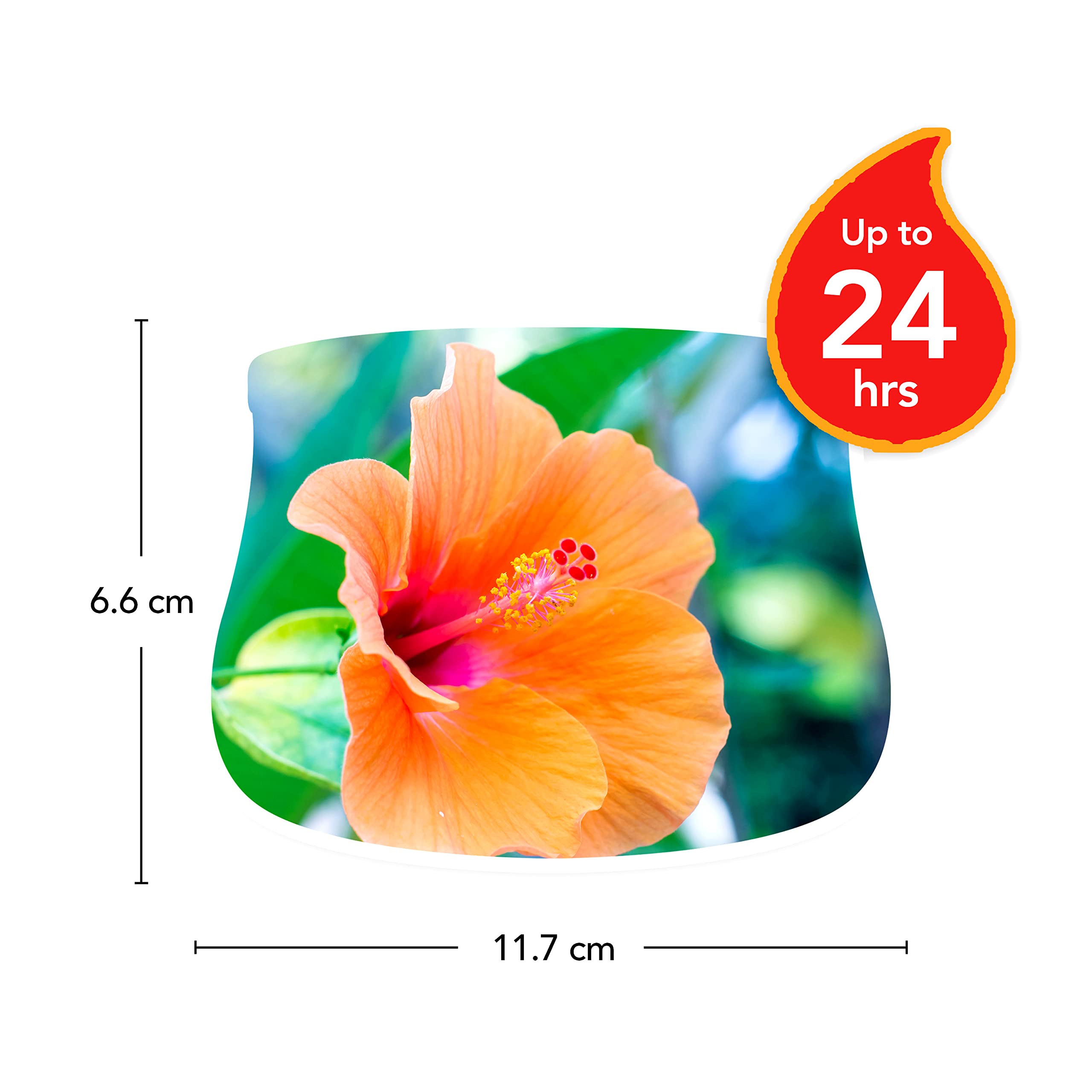 Yankee Candle Świeca Citronella Outdoor | Średnia świeca Ocean Hibiscus | Czas palenia: do 24 godzin | Kolekcja na zewnątrz