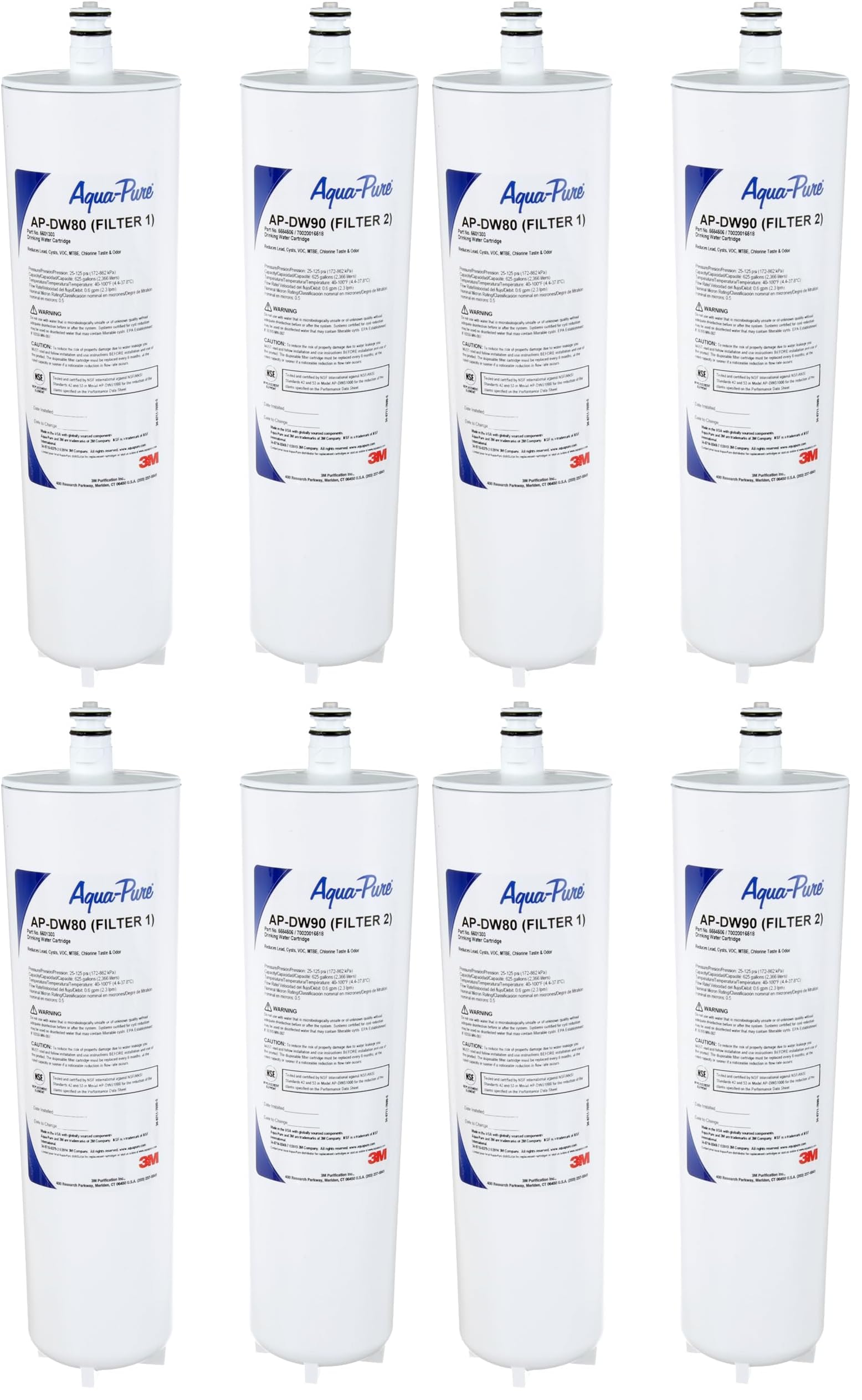 3M Aqua-Pure Water Filter Cartridge - Cleaner Water -8 3M Aqua-Pure Water Filter Cartridge - Cleaner Water -8