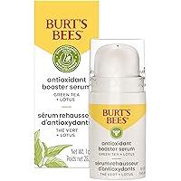 Vista 1 de Burt's Bees Green Tea Face Serum, Protects & Improves Skin Tone with Antioxidant Rich Green Tea & Lotus, Naturally Brightening & Firming