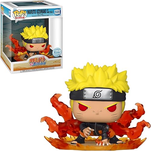 Miniatura 4 de POP! Animation Naruto Shippuden - Pop Deluxe Naruto Uzumaki As Nine Tails Figura de vinilo 2022 exclusiva de L.A. Comic Con