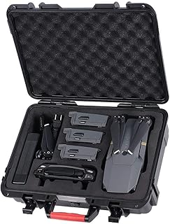Smatree Waterproof Hard Carrying Case Compatible with DJI Mavic Platinum/DJI Mavic Pro Mavic Fly More Combo（Not fit for Mavic 2 Pro/Mavic 2 Zoom