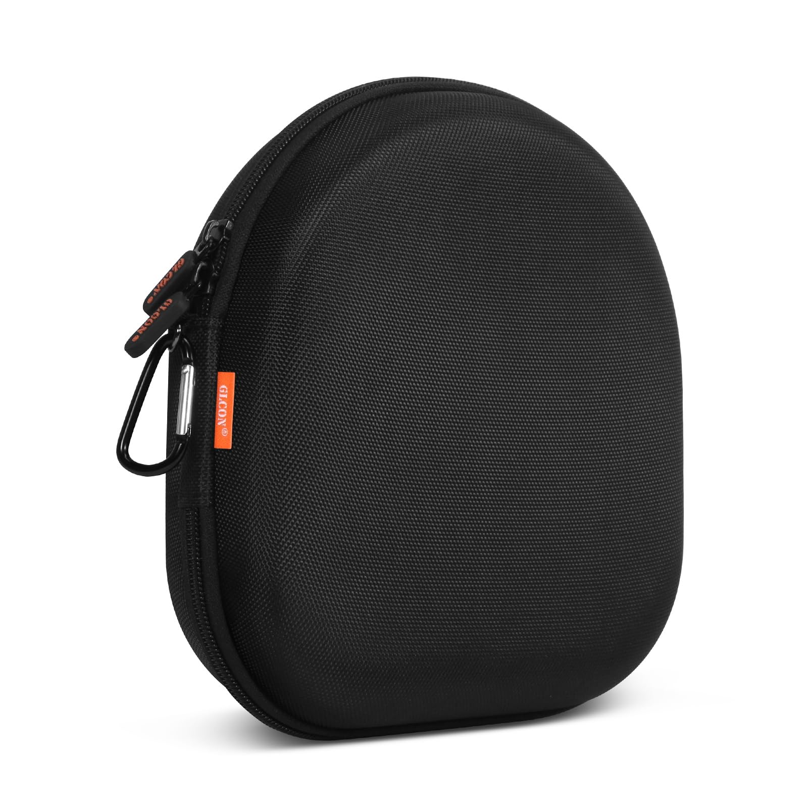 Hard Shell Headphone Case - Durable Zipper Headphones Portable Carrying Pouch Bag - Universal Headphone Travel Case Compatible with Sony, JBL, Soundcore, Bose, Jlab, TOZO Headphones