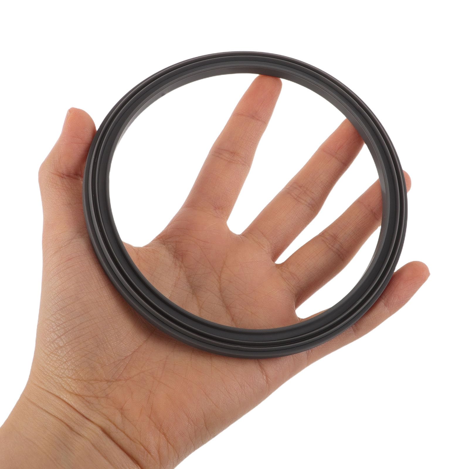 Lot de 2 joints d'étanchéité en silicone pour sorbetière - Anti-fuite - Compatible avec Ninja Creami - Accessoire de rechange pour crème glacée - Joint en silicone durable