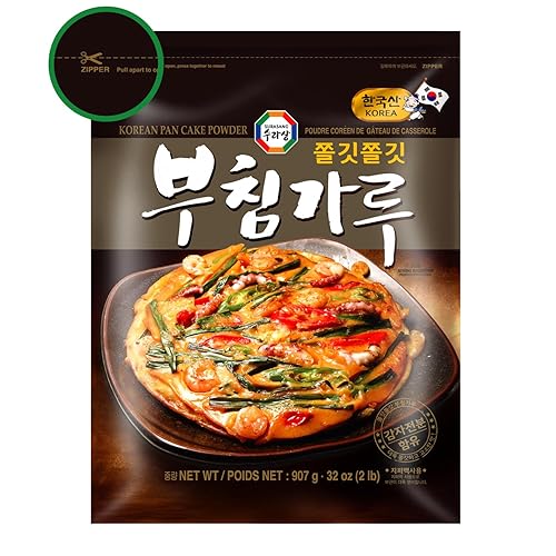 Surasang Buchimgaru - Mezcla coreana para panqueques, cebolleta pajeon, Kimchi Jeon y panqueques de mariscos, ingredientes de cocina coreana, básico