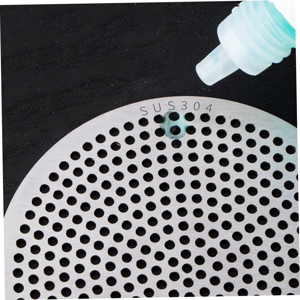 Operitacx 5 Piezas Filtro de Acero Inoxidable baño recogedor de desagüe de Ducha de Pelo colector de desagüe de la Ducha tapón de Pelo para desagüe de Ducha Ronda Acero Inoxidable 304 Plata