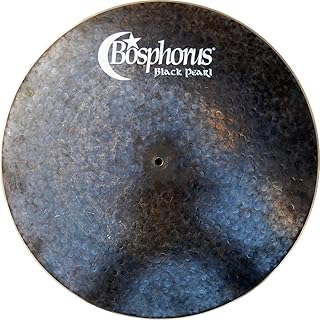 Bosphorus Cymbals BP20FR 20-Inch Black Pearl Series Flat Ride Cymbal
