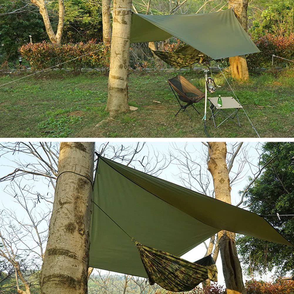 Amazon | 4.1X4.1M キャンプマット グランドシート テントシート 八