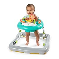 Vista 80 de Bright Starts Giggling Safari Walker with Easy Fold Frame for Storage, Ages 6 Months +