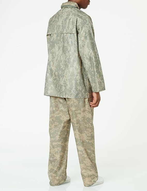 MIL-TEC Wet Weather Suit - Men's, at-Digital Camo, Medium, 10625070-903