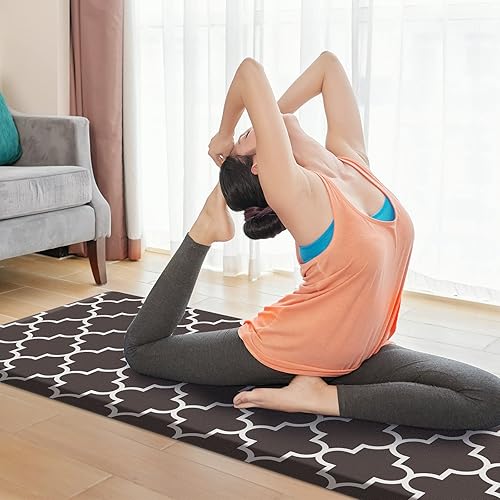 Miniatura 56 de KMAT - 2 tapetes acolchados para cocina, antifatiga, impermeables, antideslizantes, PVC resistente y espuma cómoda y ergonómica para estar de pie