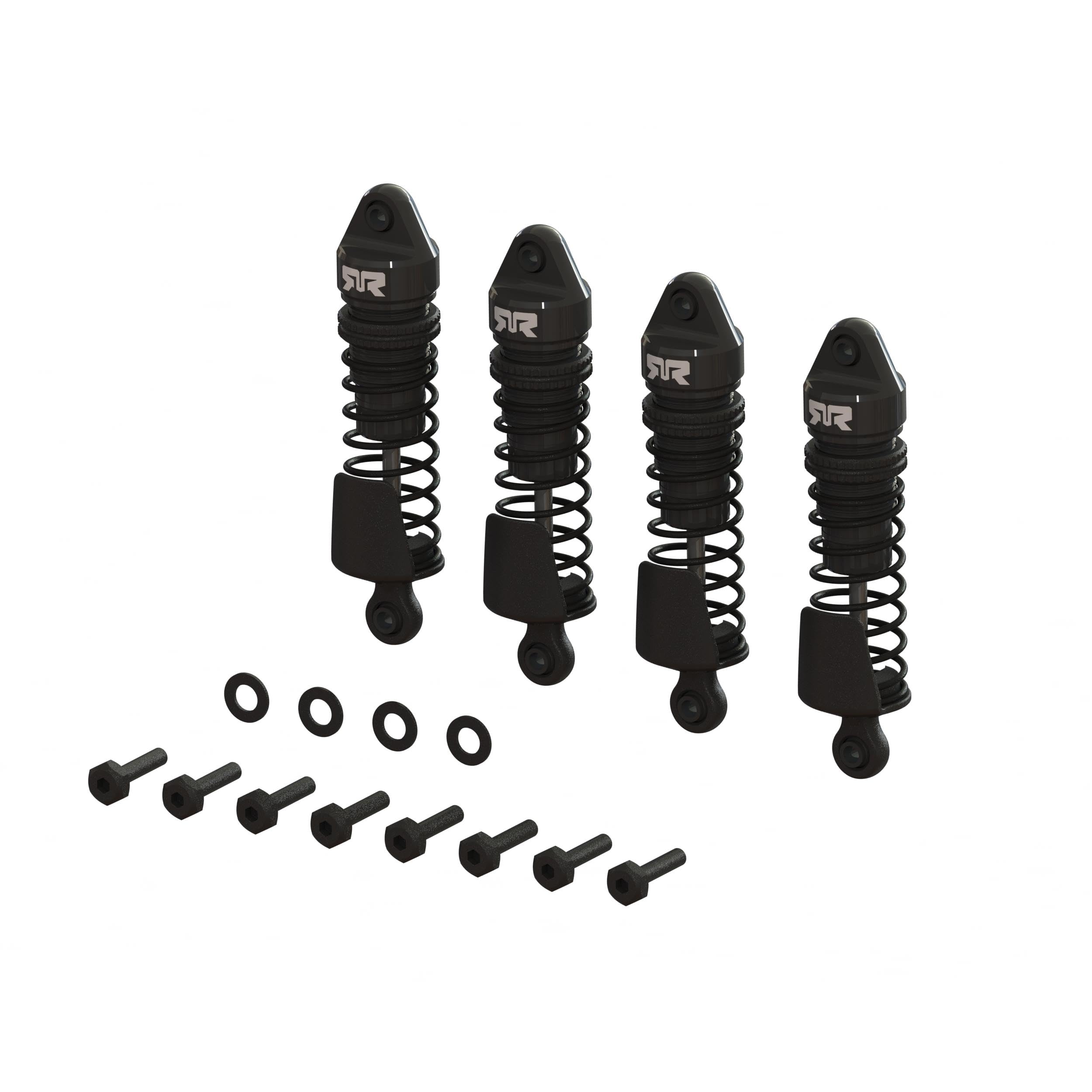Amazon.com: ARRMA Aluminum Shock Set 58mm Length 1000 CST Oil