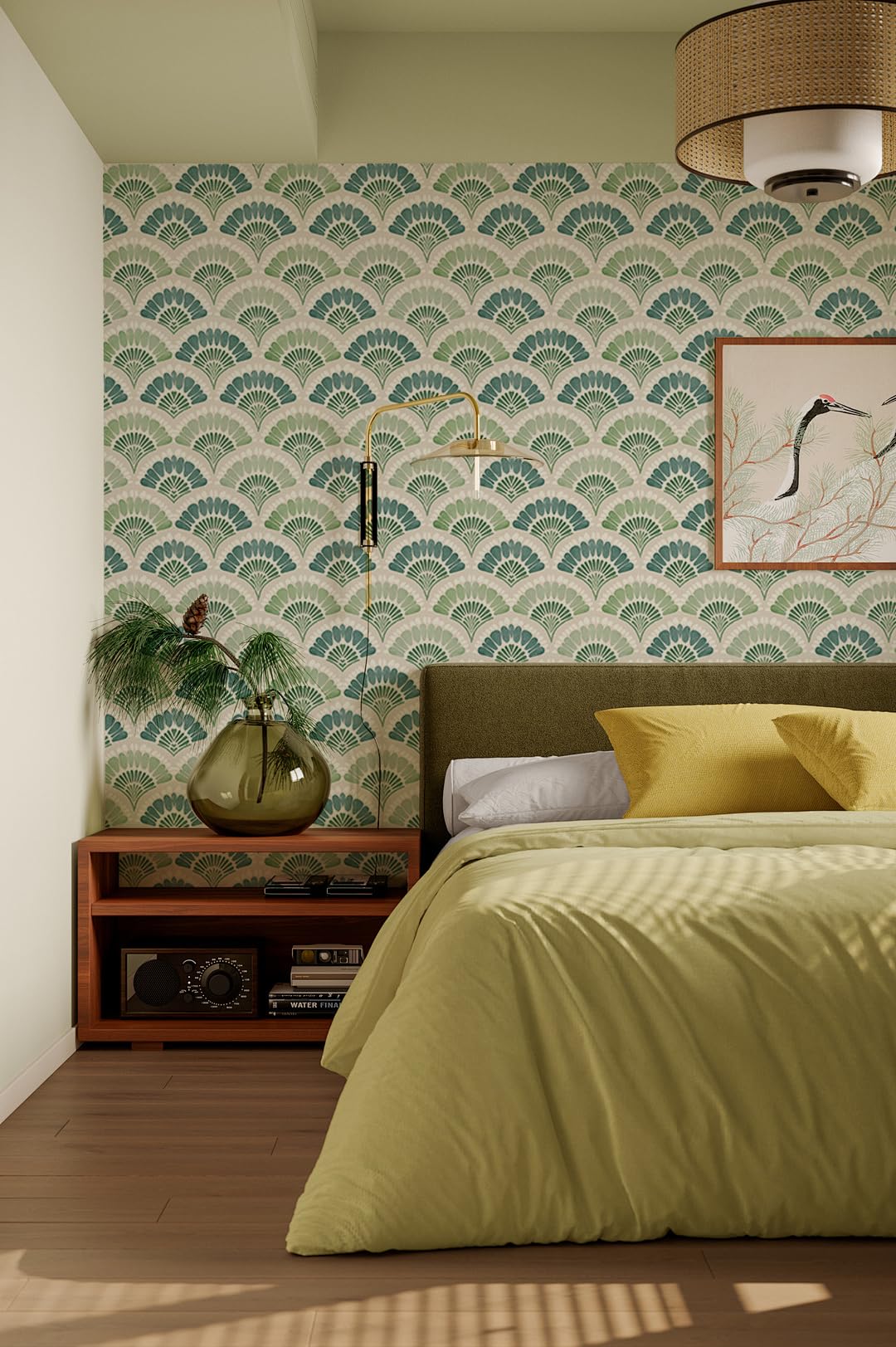 myforHD Papier Peint Autocollant, Auto-adhésif, Moderne GéOméTrique, 44cmx1000cm ImperméAble Autocollant, Pour Meuble Decoratif Salon Salle De Bain Chambre Armoire Porte Murale