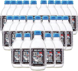 Cock n Bull Club Soda 24 Pack 10oz Soda Bottles - Ideal Mixer for Cocktails, Mocktails, and Bartenders - Premium Quality for Perfect Mixed Drinks - Refreshing Flavor Profile- Made In USA