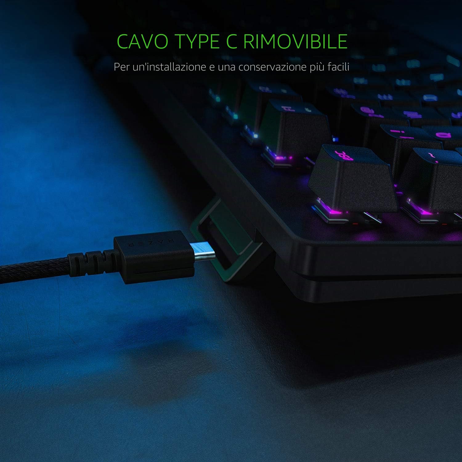 Razer Huntsman Tournament Edition - Tastiera da Gioco Tenkeyless con Interruttori Ottici Lineari Per L'attivazione alla Velocità Della Luce - Layout USA